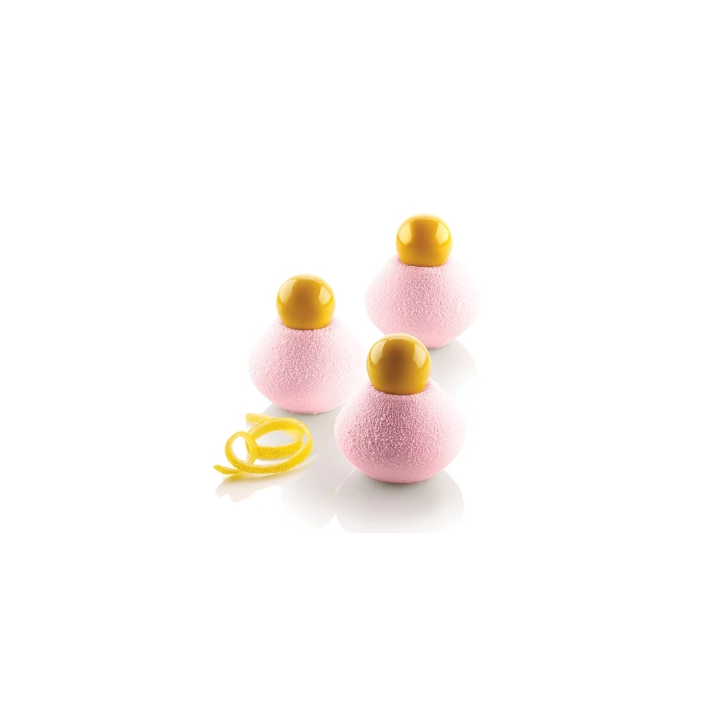 Forma din silicon monoportii Fragrance Silikomart - Ø60mm h45mm 95ml 