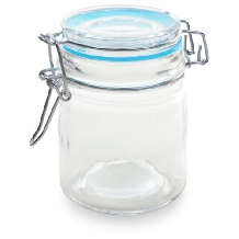 Borcan sticla cu capac 160ml