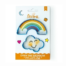 Decupatoare curcubeu si nori-0
