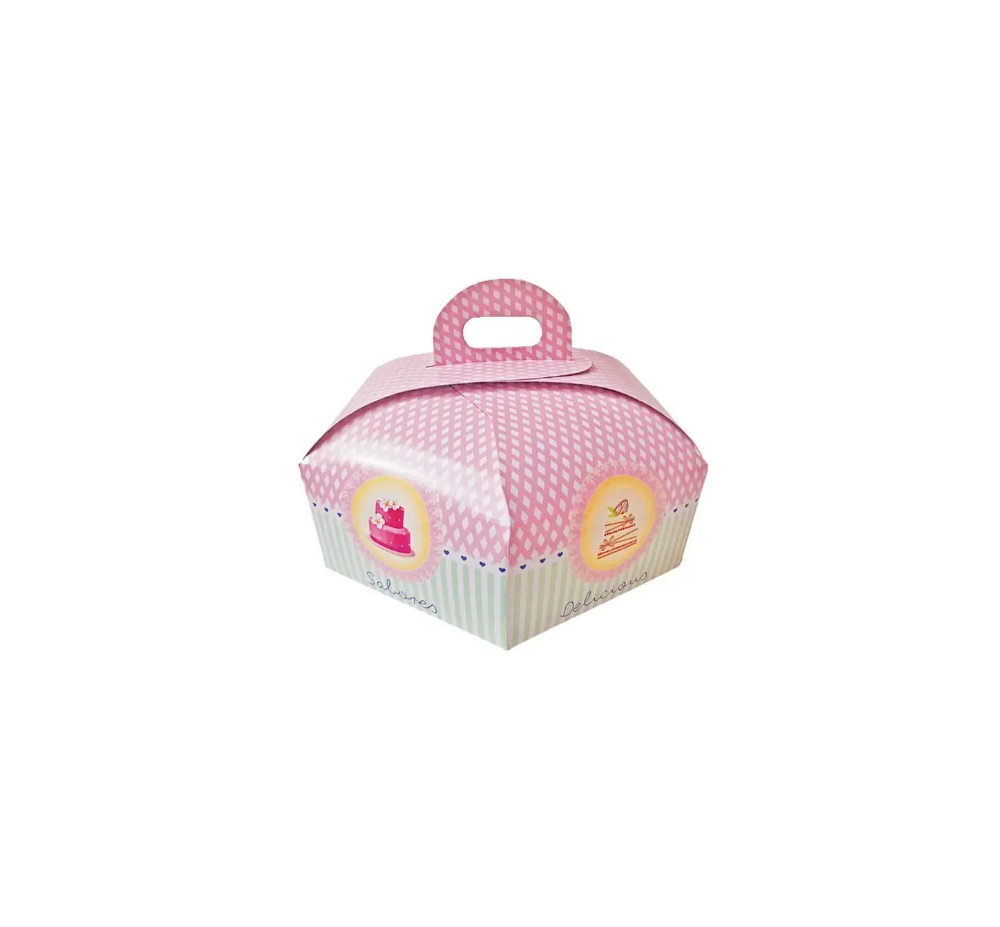 Cutie Carton pentru tort Hexagonala 