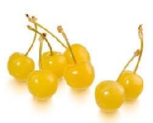 Cirese galbene in sirop confiate cu codita 800g
