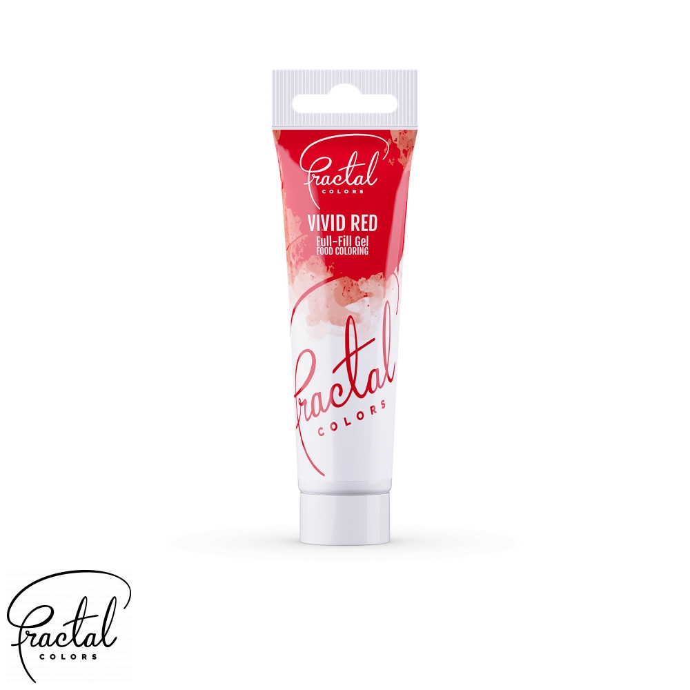 Colorant gel fractal vivid red 30g