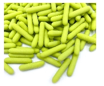 Light green dull rods-happy sprinkles 90gr