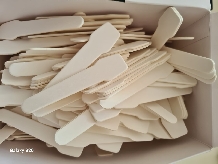 Lingurite pentru inghetata albe 9cm 500buc 