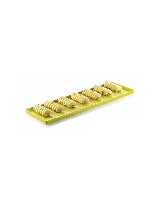 Tava din plastic  verde 19x395.5 mm h12,5 mm Silikomart - 2buc/set